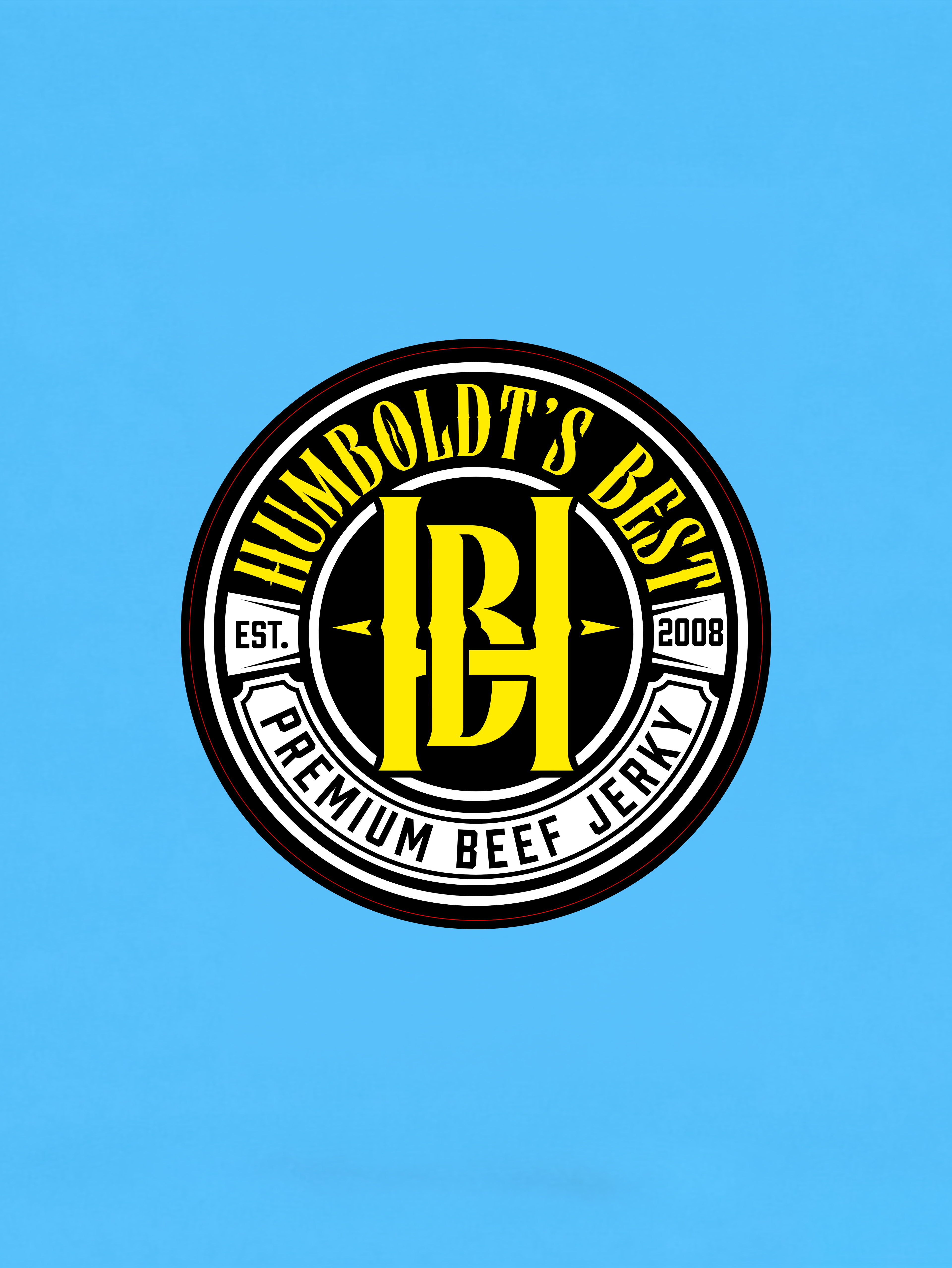 Humboldt's Best Circular Sticker